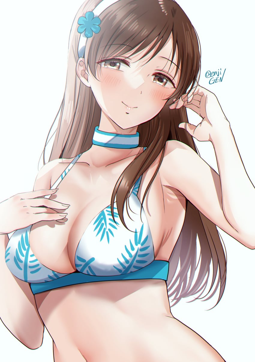 nitta minami (idolmaster and 2 more) drawn by gen_(enji)
