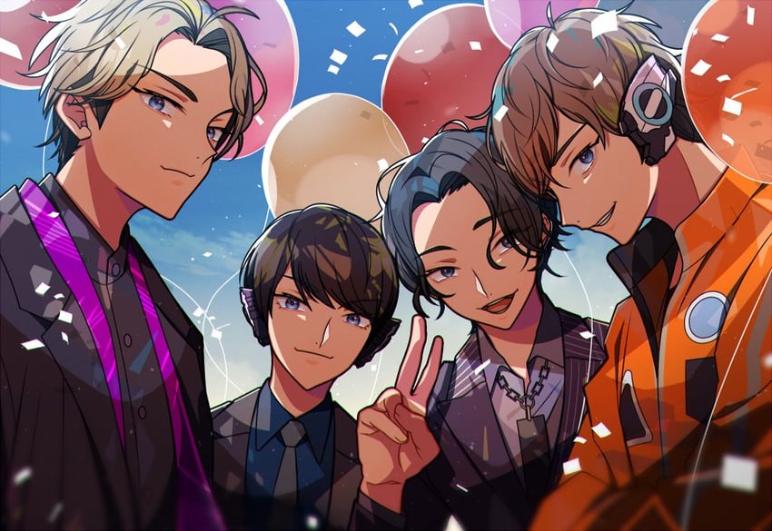 horobi, jin, naki, and ikazuchi (kamen rider and 1 more) drawn by hito01