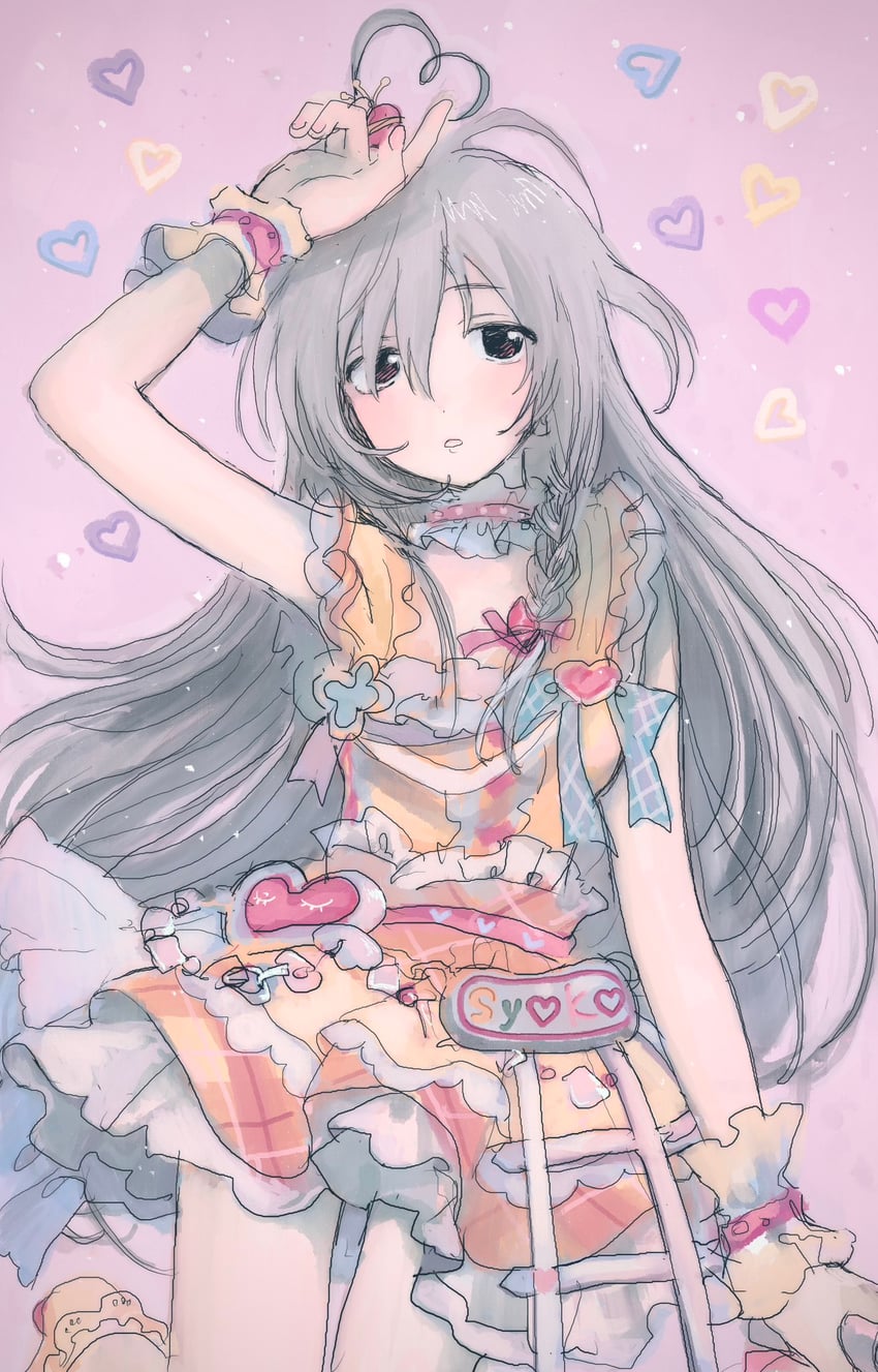 hoshi syoko (idolmaster and 1 more) drawn by subaru_(user_tmwv7722)