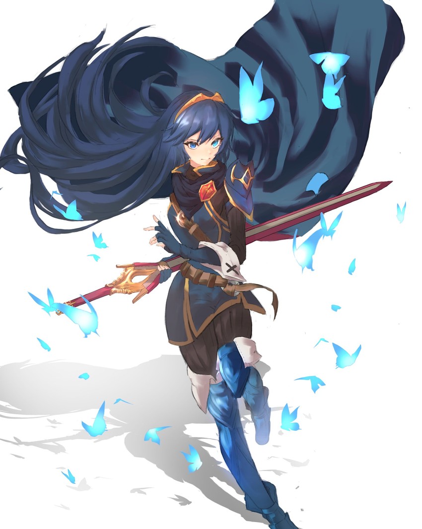 lucina (fire emblem and 1 more) drawn by ramennamenn