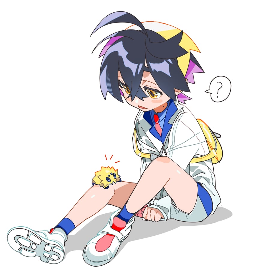 kieran and joltik (pokemon and 1 more) drawn by 5oh5s2
