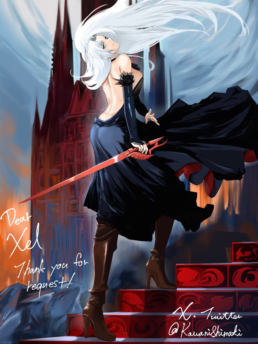 yorktown and shanoa (azur lane and 2 more) drawn by kawanishimaki