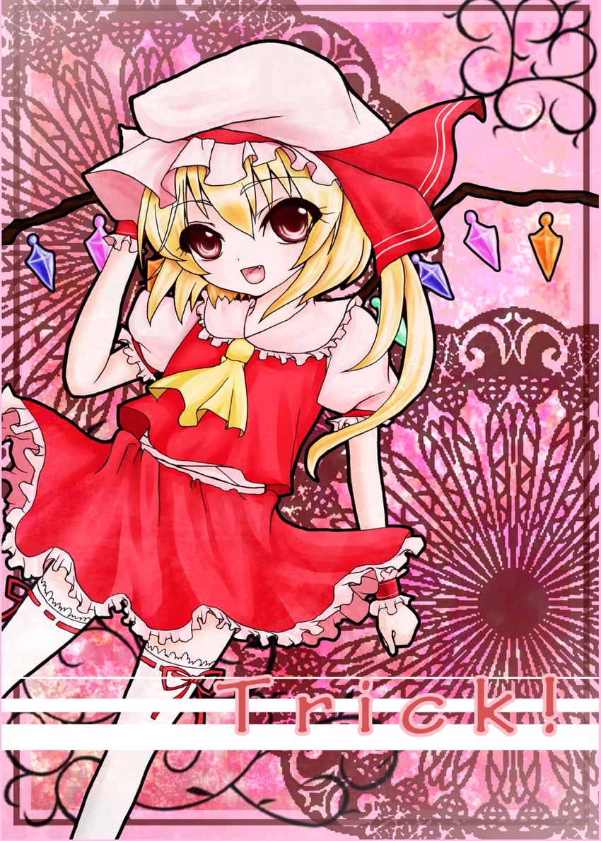 flandre scarlet (touhou) drawn by takarai_mitsu