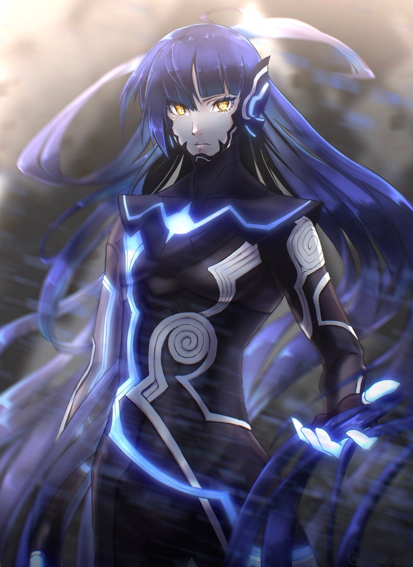 protagonist (shin megami tensei and 1 more) drawn by toujo