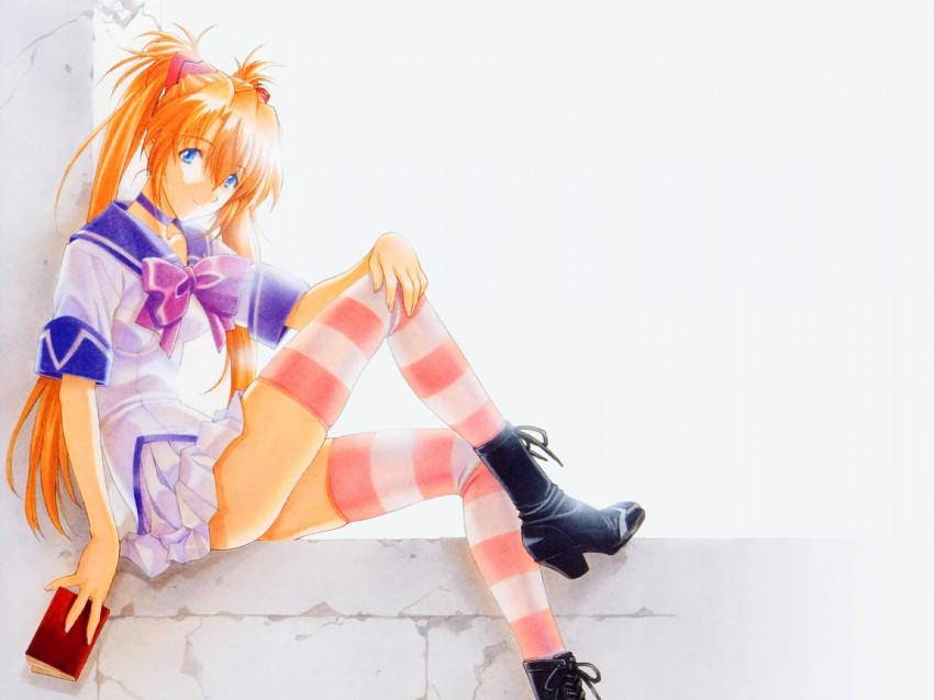 souryuu asuka langley (neon genesis evangelion and 1 more) drawn by ramiya_ryou and utatane_hiroyuki