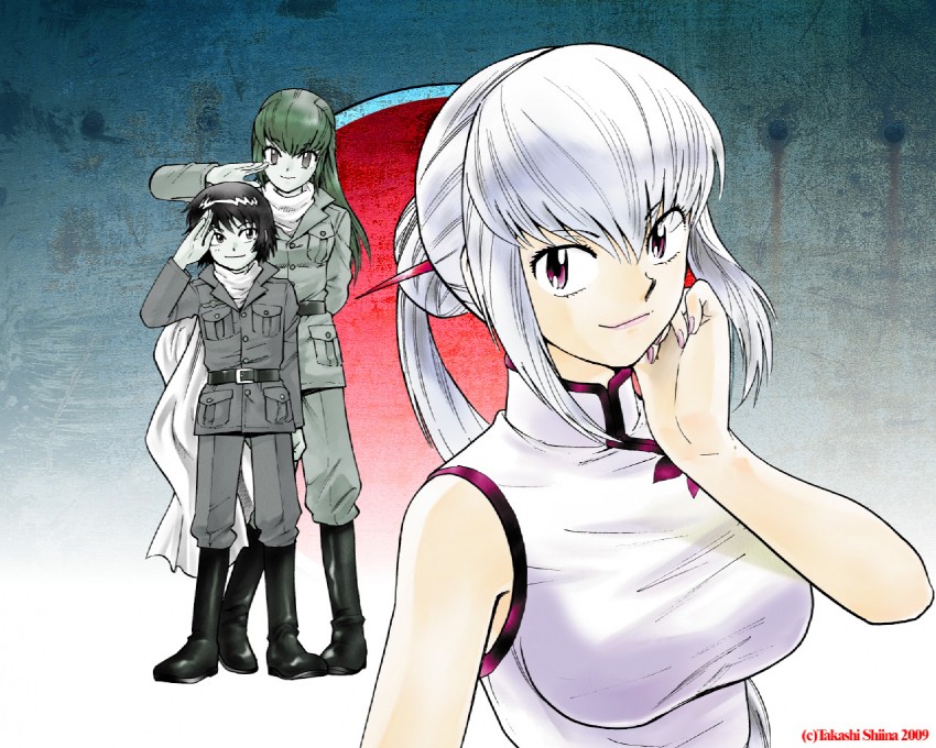tsubomi fujiko and hyoubu kyousuke (zettai karen children) drawn by shiina_takashi