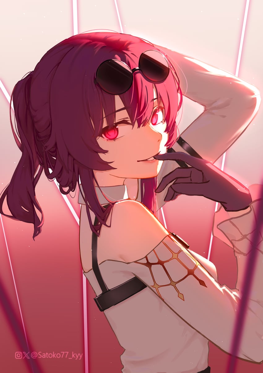 kafka (honkai and 1 more) drawn by satoko77