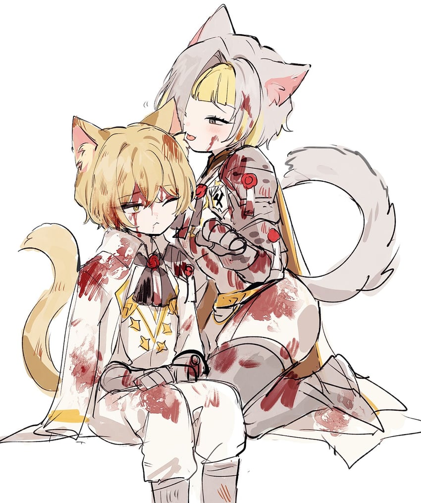 sinclair and kromer (project moon and 1 more) drawn by migishita