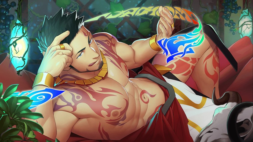 priapus a. tarou (gyee and 1 more) drawn by itto_(mentaiko)