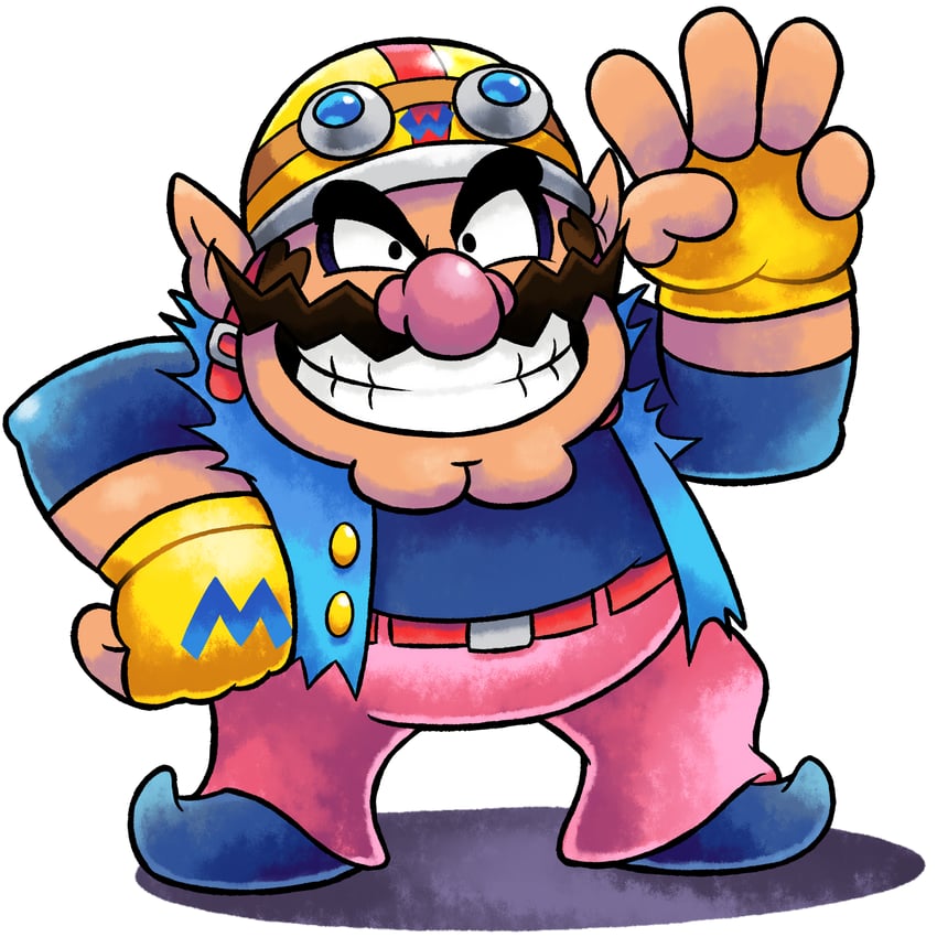 wario (mario and 2 more) drawn by mast3r-rainb0w