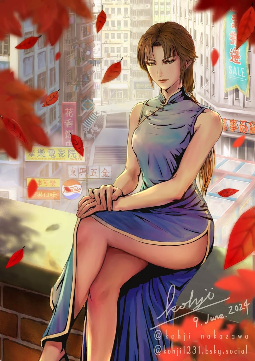 hong xiu ying (pepsi and 2 more) drawn by kohji