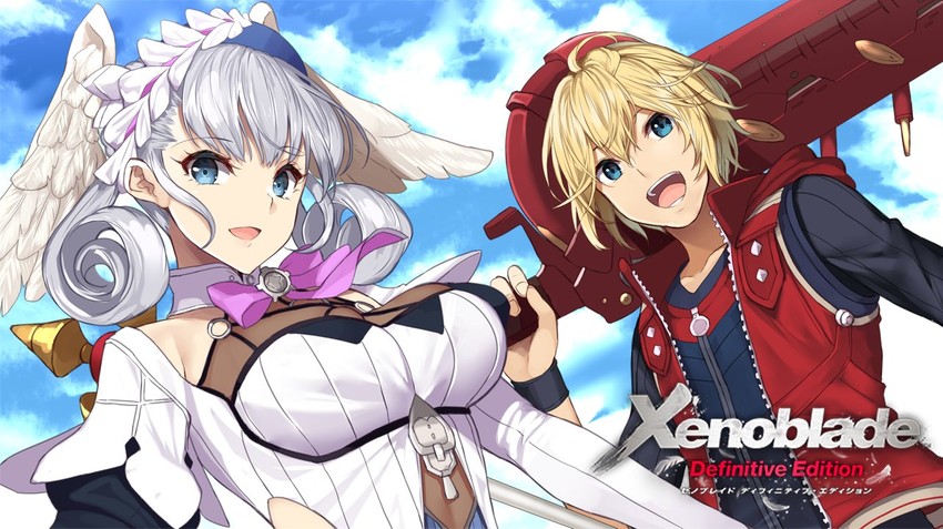 melia antiqua and shulk (xenoblade chronicles and 2 more) drawn by yappen