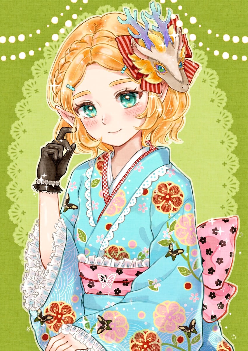 princess zelda (the legend of zelda and 1 more) drawn by kuroshiro_(lilymofumofu)