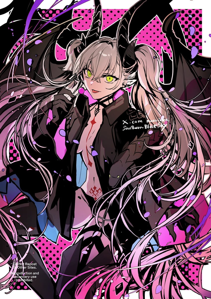 lilith (fate and 1 more) drawn by rioka_(southern_blue_sky)