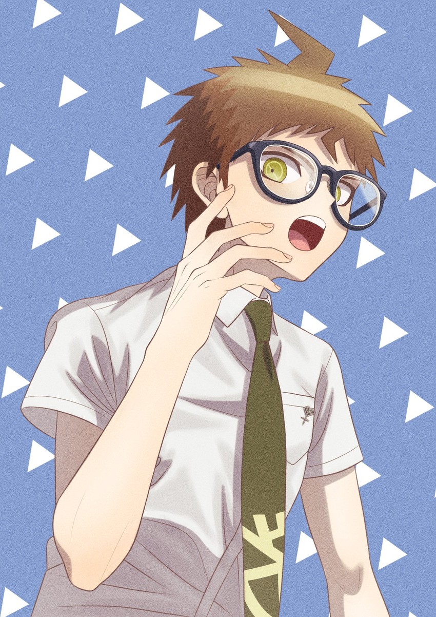 hinata hajime (danganronpa and 1 more) drawn by kui_ka
