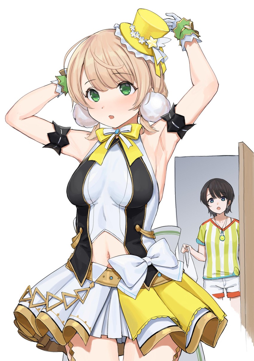 oozora subaru and shigure ui (hololive and 1 more) drawn by kuro_(zhurunbo1997)