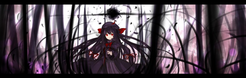 patchouli knowledge and uroboros (touhou and 1 more) drawn by ganesagi
