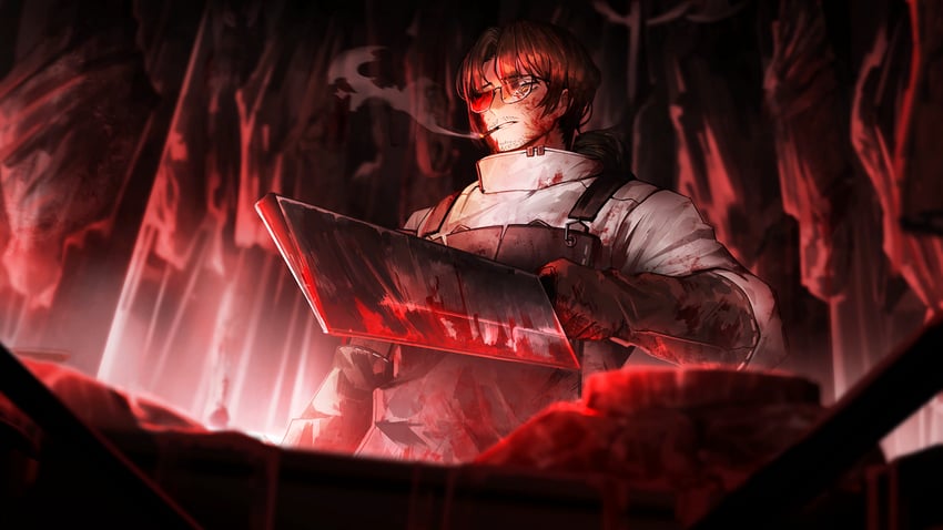 gregor (project moon and 1 more) drawn by nai_ga