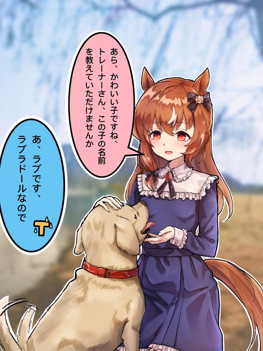 trainer, t-head trainer, and still in love (umamusume) drawn by koseibutsu_(gshngw2)