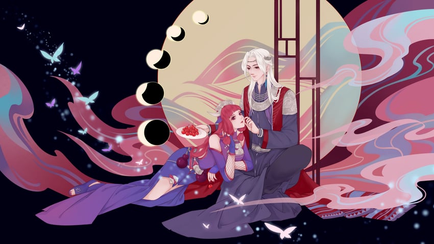 chi meng (hua jianghu zhi bei mo ting) drawn by hua_jianghu_chiyou_zhuye