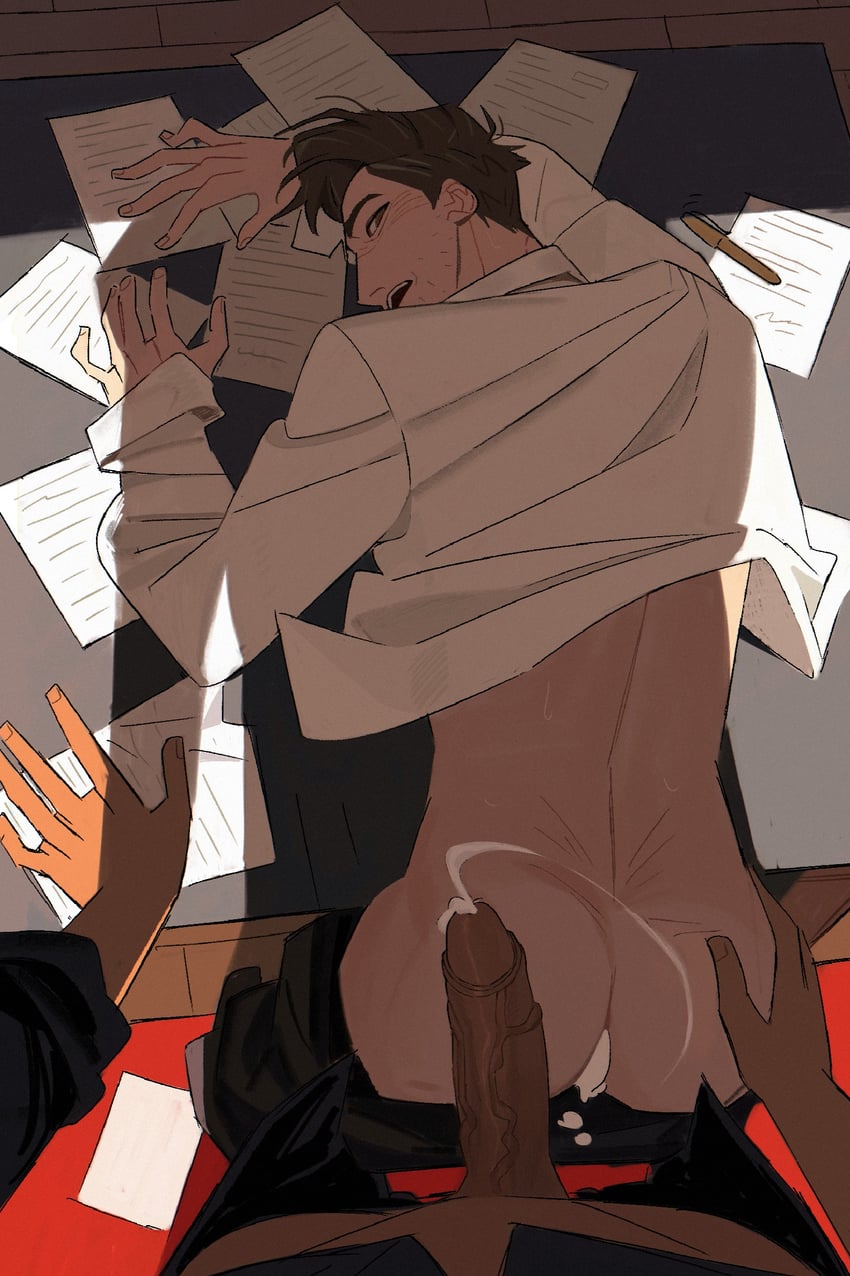 miguel o'hara and peter b parker (marvel and 3 more) drawn by dingnin98201637