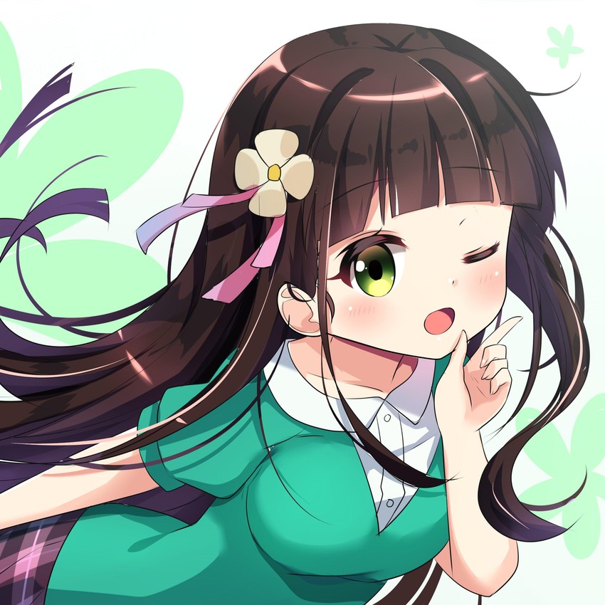 ujimatsu chiya (gochuumon wa usagi desu ka?) drawn by ikazu401