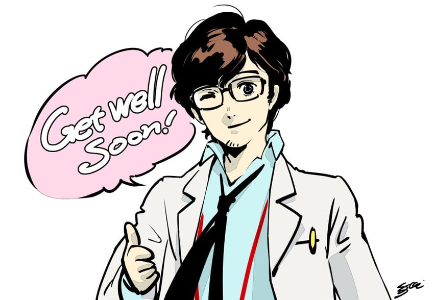 maruki takuto and billy kametz (persona and 2 more) drawn by soejima_shigenori