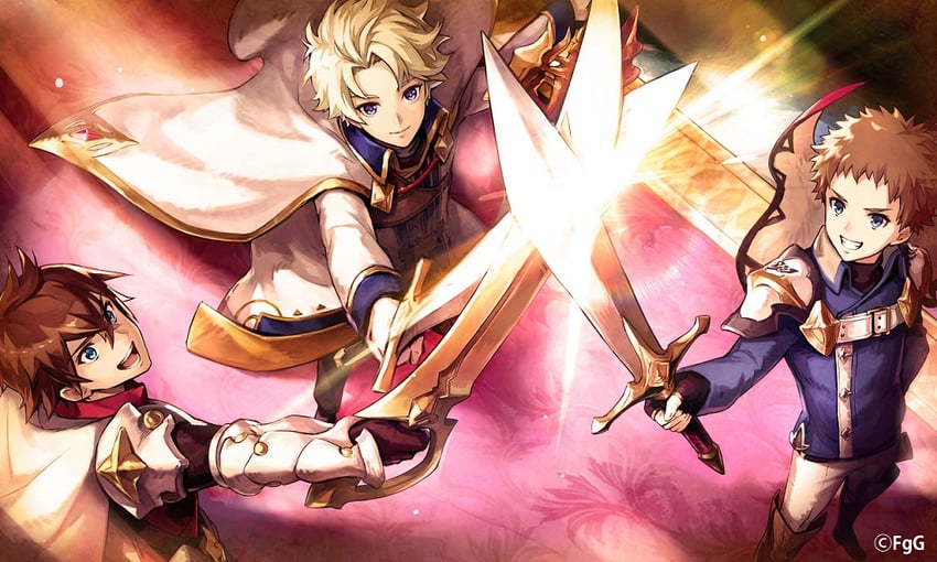 victor, basheeny, and bud (ta ga tame no alchemist)