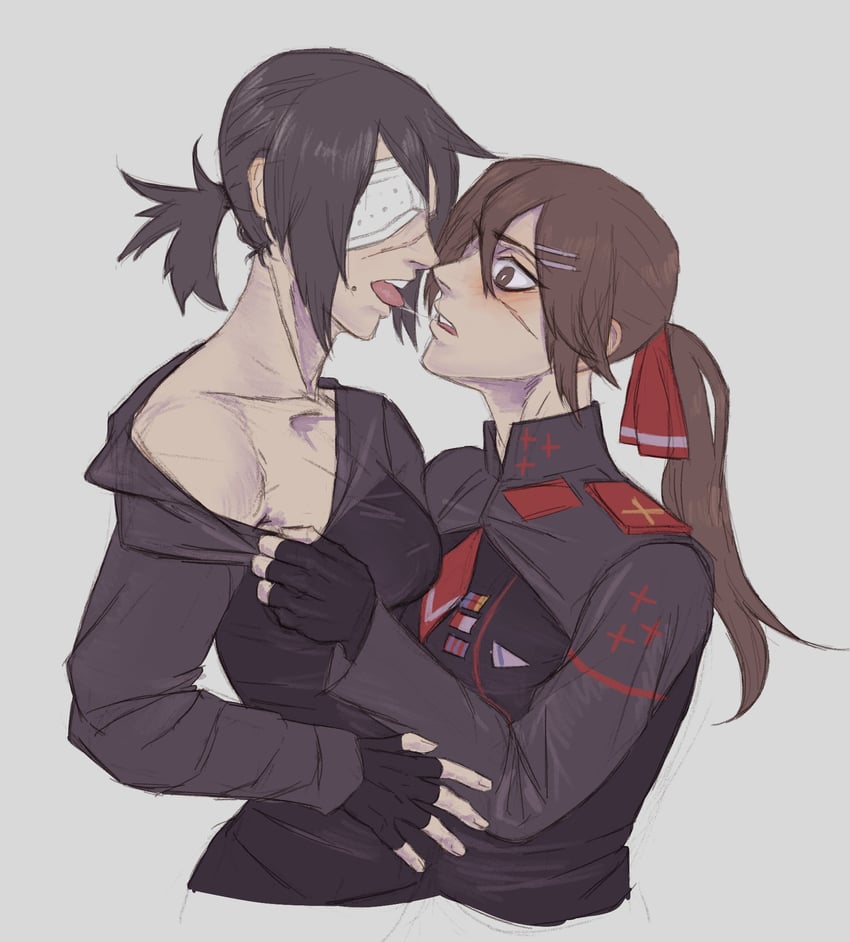 alina seo and lilith itou (signalis) drawn by mold_lover666