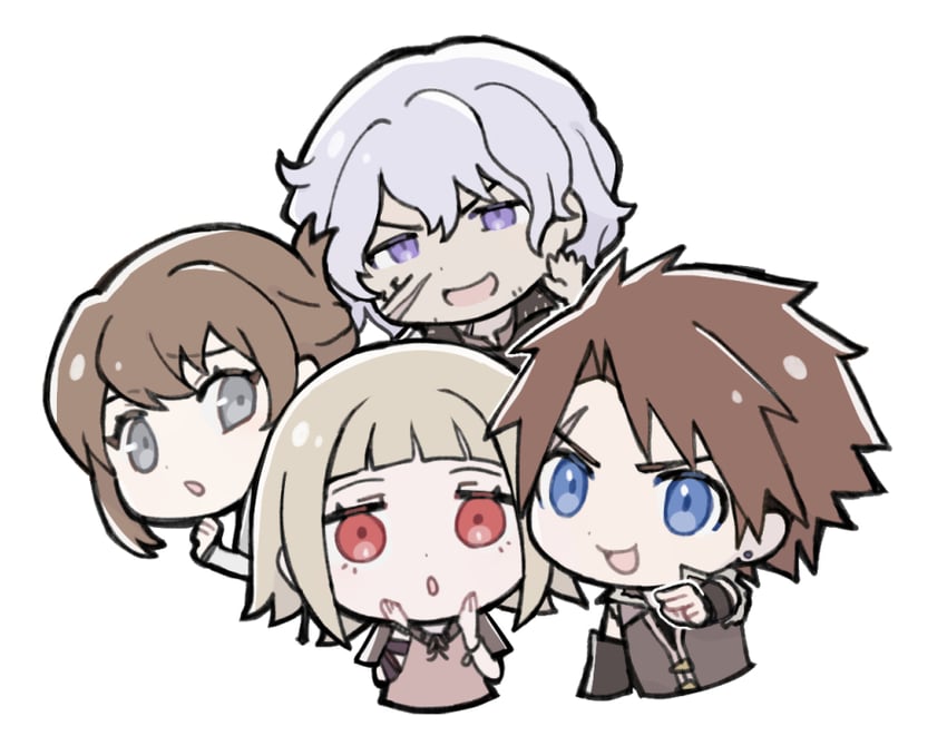 manah, nowe, eris, and urick (drag-on dragoon and 1 more) drawn by miichinori