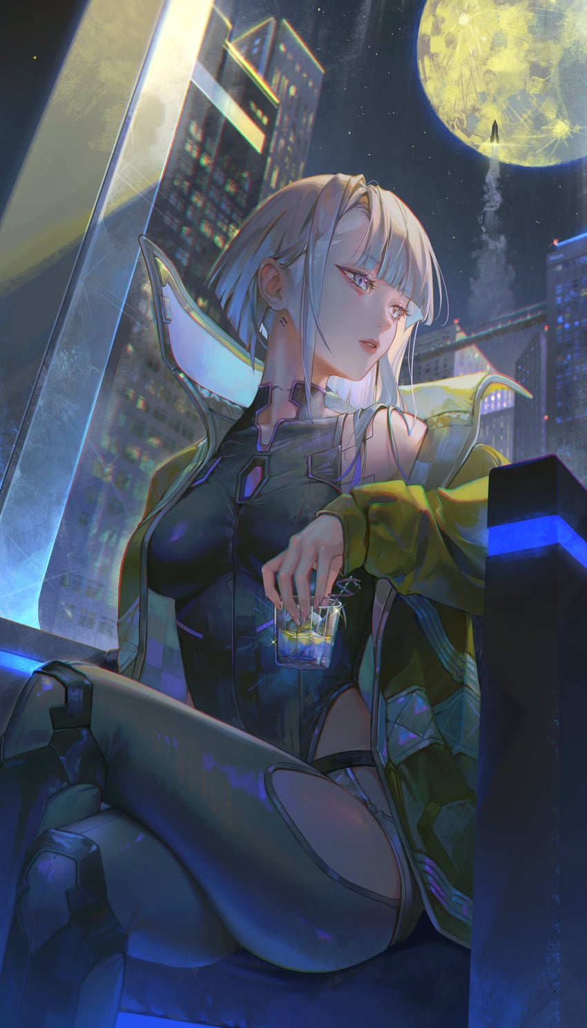 lucy (cyberpunk and 1 more) drawn by tamaki_(tamaki599)