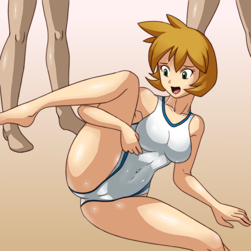 misty (pokemon and 1 more) drawn by deadmoon_(kein2002)