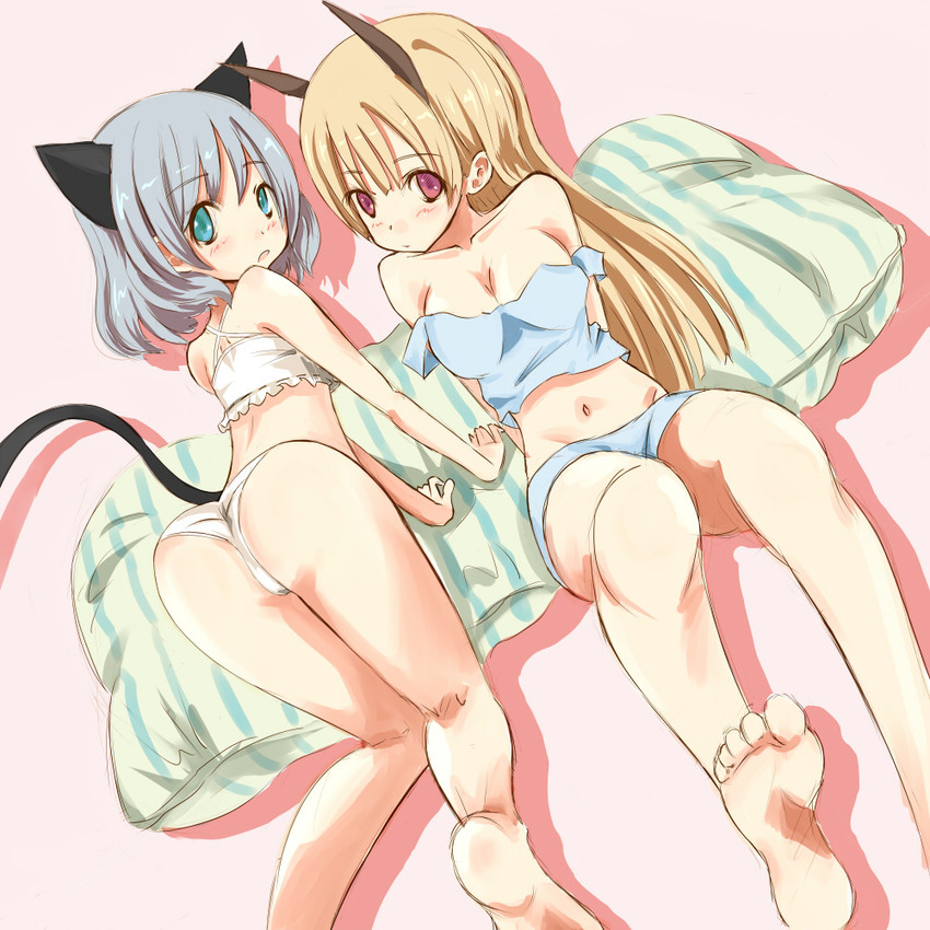 sanya v. litvyak and eila ilmatar juutilainen (world witches series and 1 more) drawn by sobako_(artist)
