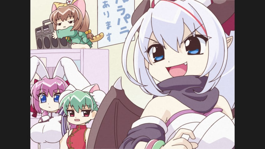 usada hikaru, dejiko, puchiko, broccodess, and bushiroad-no-mikoto (di gi charat and 1 more) drawn by beldra2010