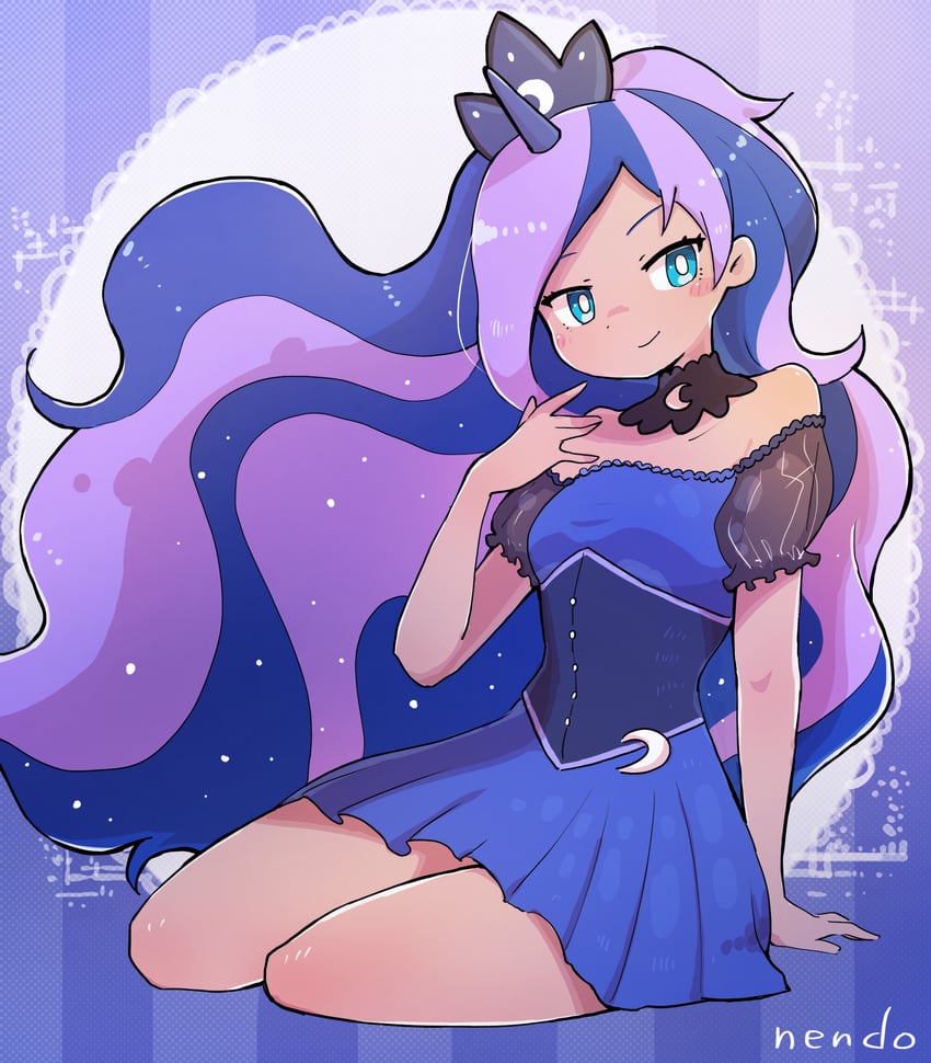 princess luna (my little pony and 2 more) drawn by nendo23