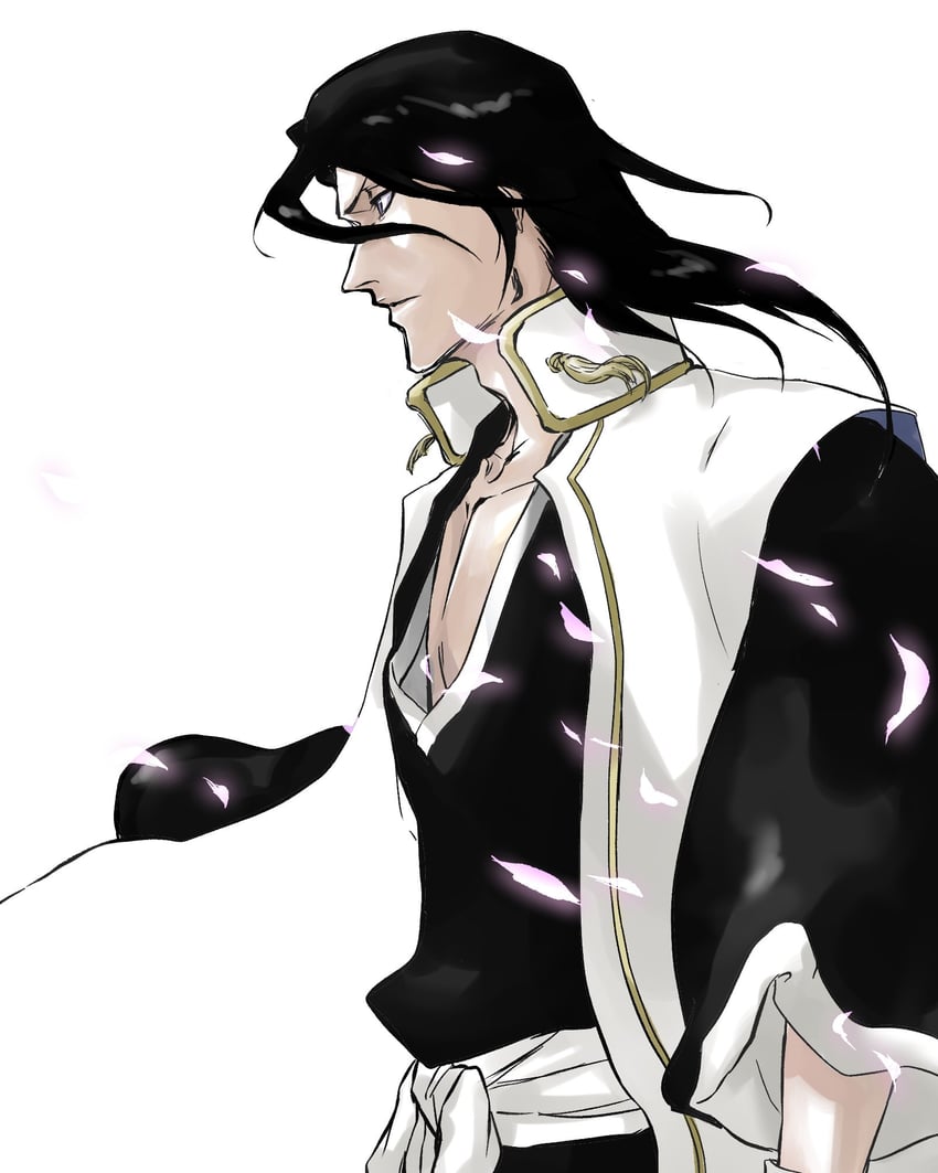 kuchiki byakuya (bleach and 1 more) drawn by mitu_hide43
