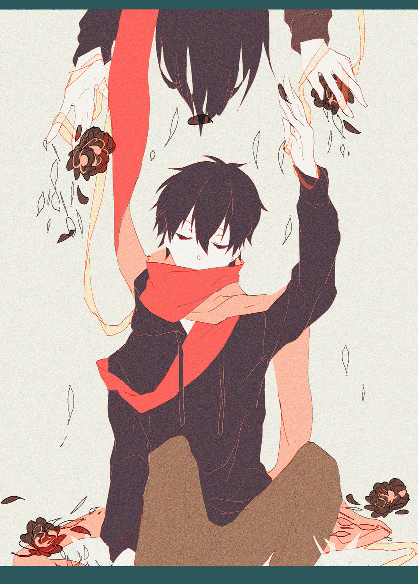 tateyama ayano and kisaragi shintarou (kagerou project) drawn by syeoseul