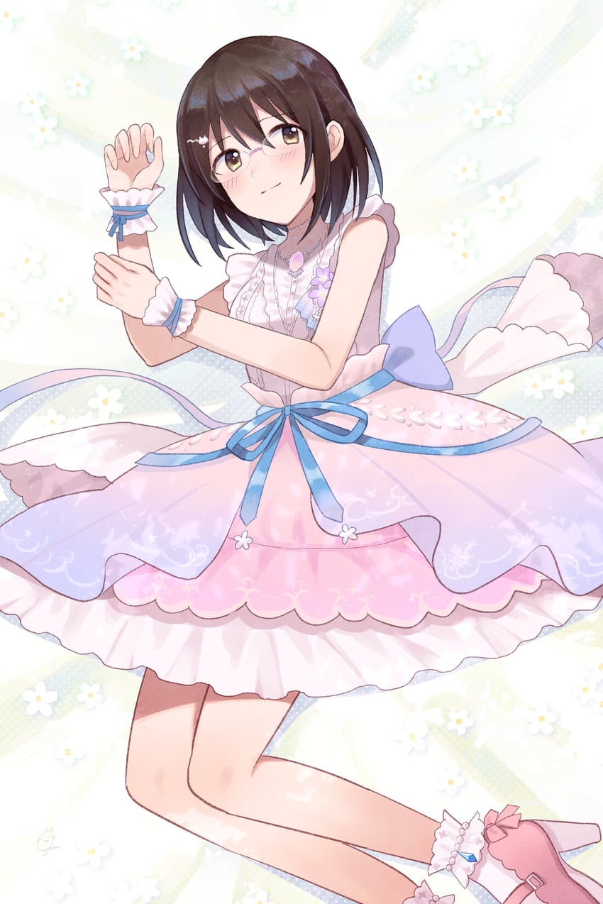 kamijo haruna (idolmaster and 2 more) drawn by gum_(vivid_garden)