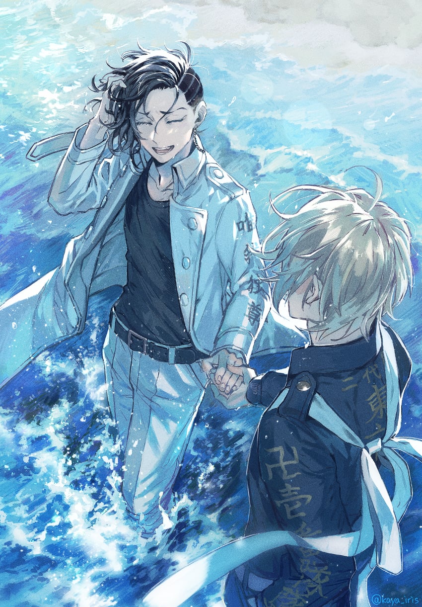 kokonoi hajime and inui seishu (tokyo revengers) drawn by kaya_lily