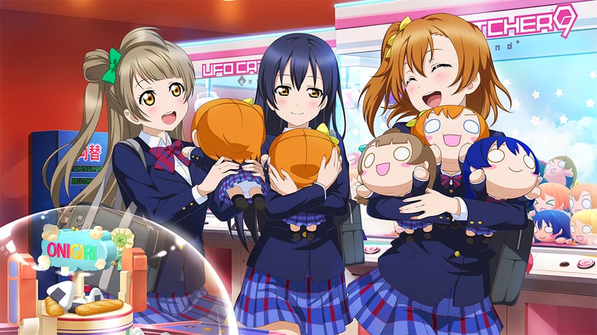 nishikino maki, sonoda umi, yazawa nico, ayase eli, minami kotori, and 3 more (love live! and 2 more)