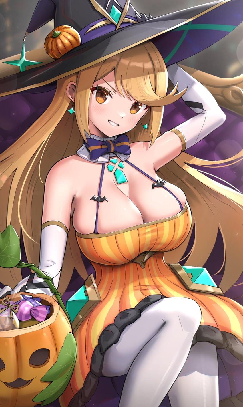 mythra (xenoblade chronicles and 1 more) drawn by gonzarez