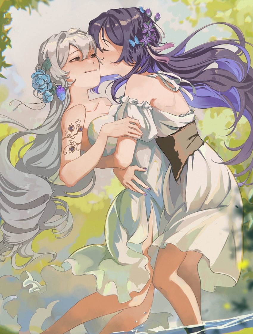 bronya rand and seele (honkai and 1 more) drawn by nirtin_99