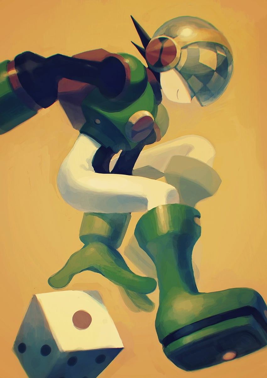 megaman.exe and numberman.exe (mega man and 1 more) drawn by klenschheim
