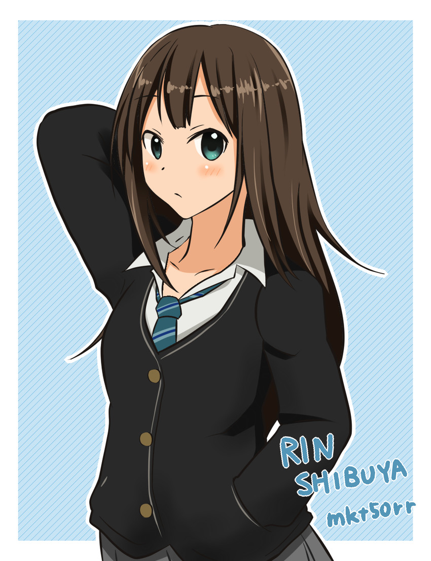 shibuya rin (idolmaster and 1 more) drawn by jikkyou
