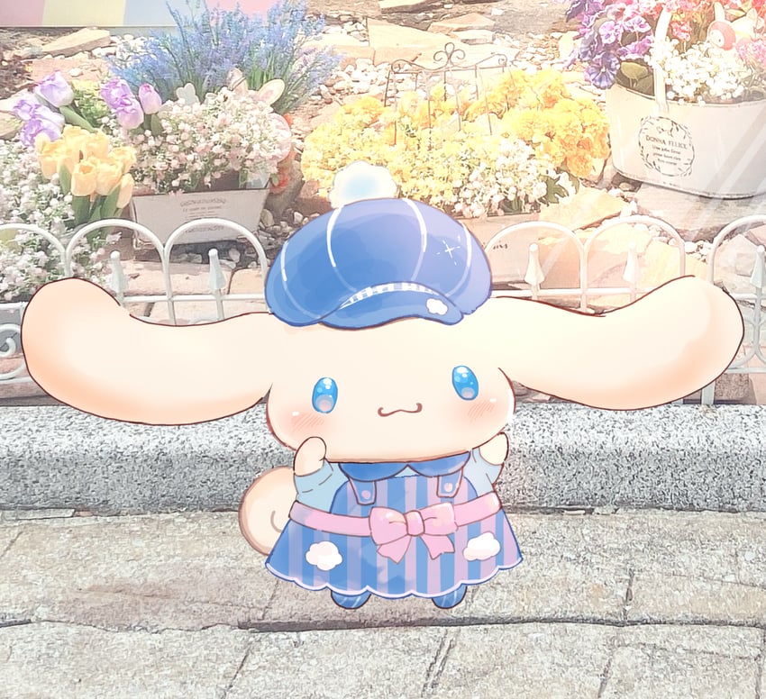 cinnamoroll (sanrio and 1 more) drawn by cusumi