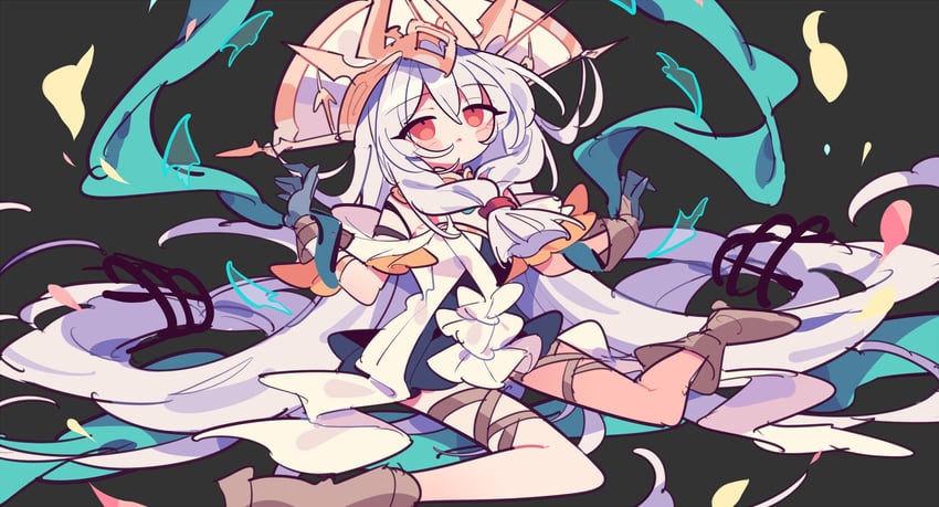 skadi and skadi the corrupting heart (arknights) drawn by ym_dpl