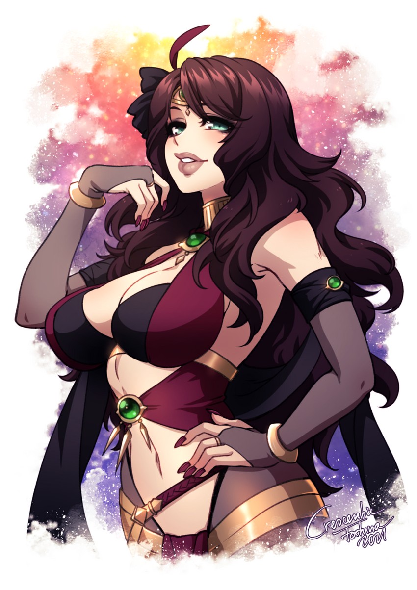 dorothea arnault (fire emblem and 2 more) drawn by crescentia_fortuna