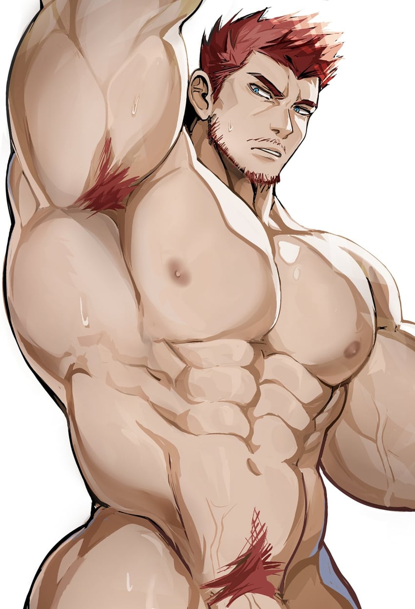 endeavor (boku no hero academia) drawn by ao_(chung0u0)
