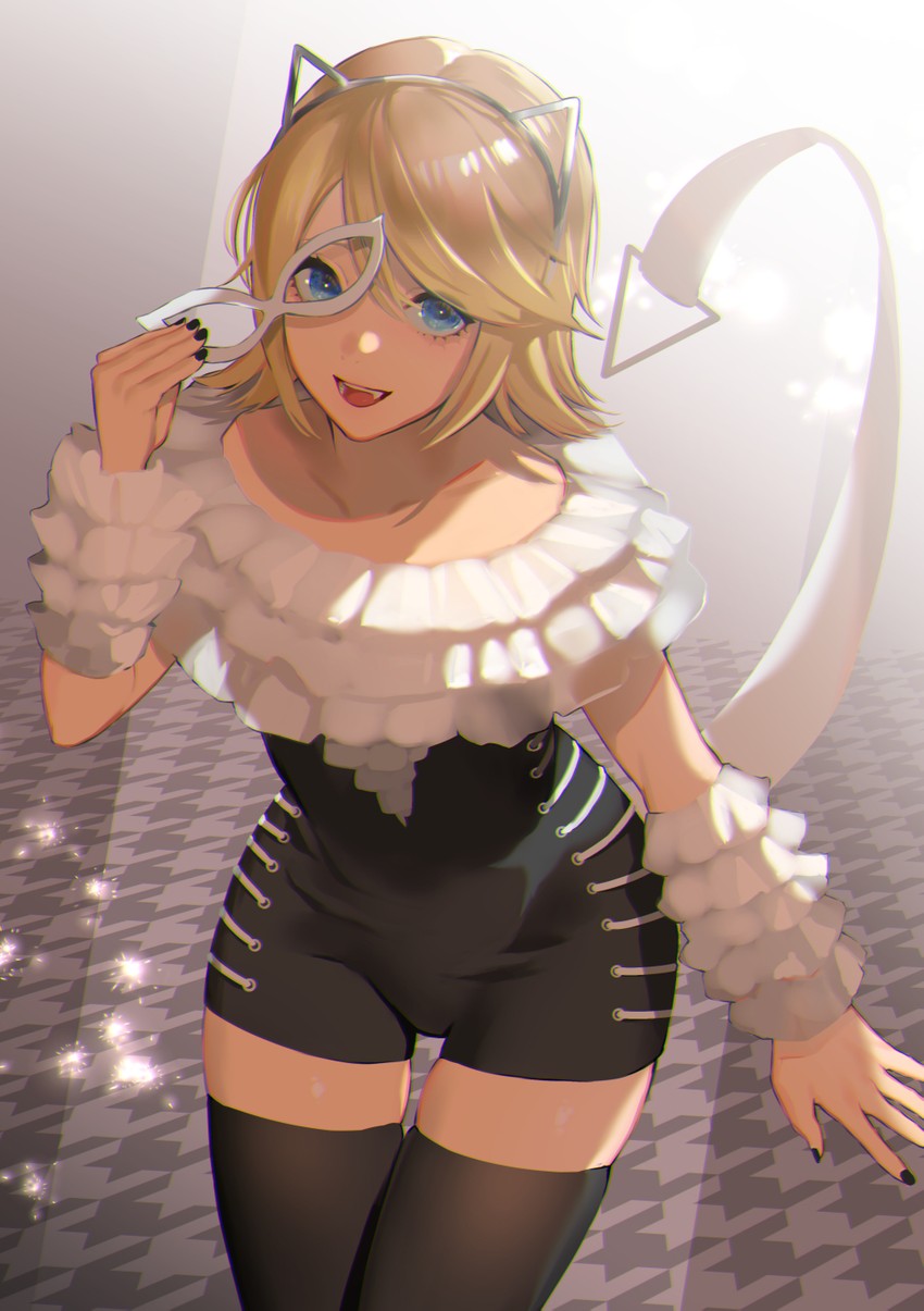 kagamine rin (vocaloid and 1 more) drawn by meriko