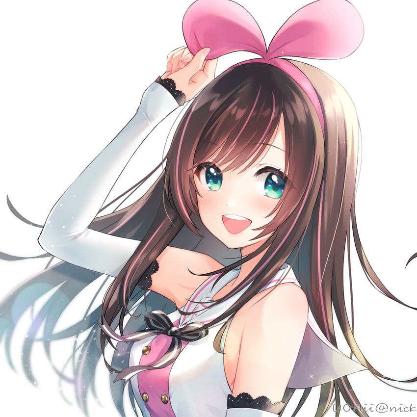 kizuna ai (kizuna ai inc.) drawn by nikku(user_grkf3753)